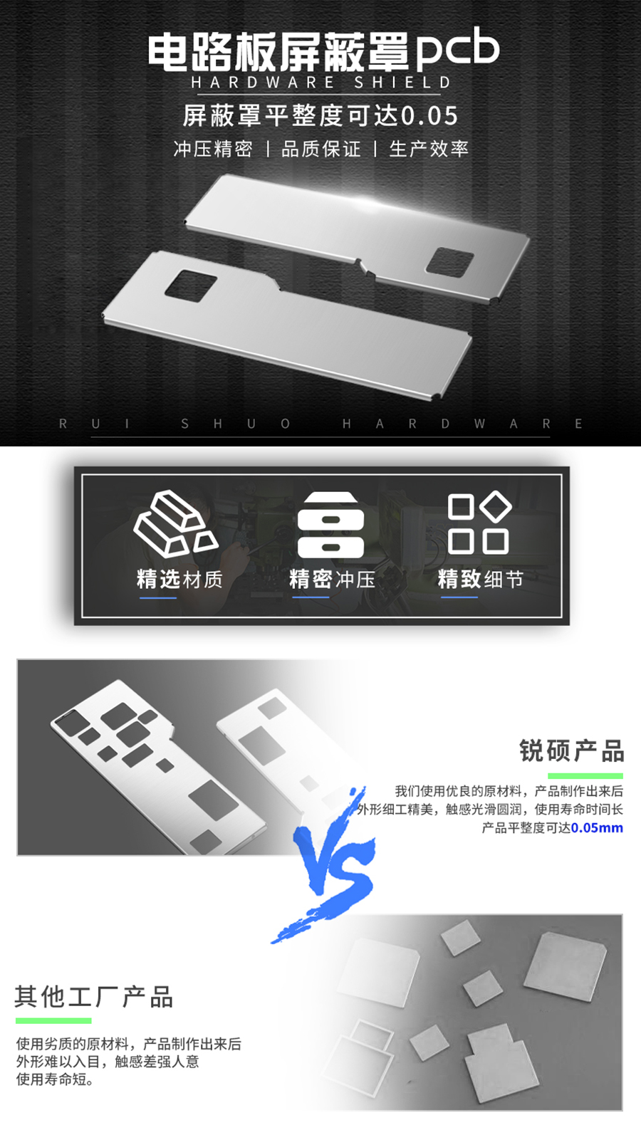 电路板屏障罩PCB